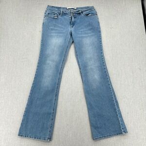 Express Jeans Womens 6R Blue Sarula Precision Fit Bootcut Low Rise Stretch Denim